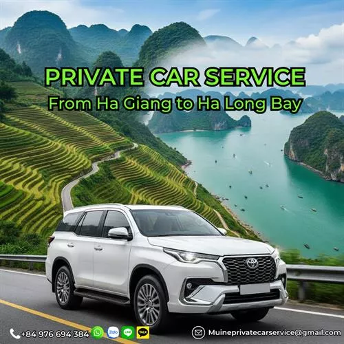 Ha Giang to Ha Long Bay Private Car